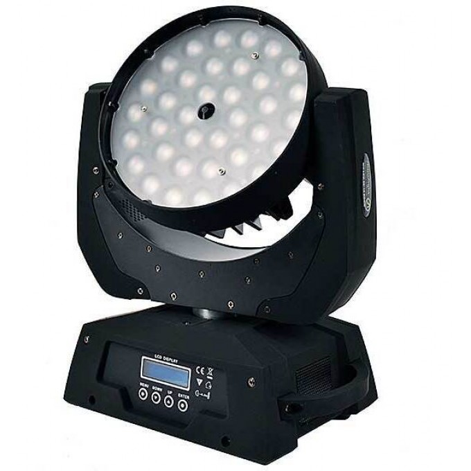 SHOWLIGHT MH LED 36х12 RGBWA ZOOM вращающаяся голова WASH, 432Вт SHL-0012