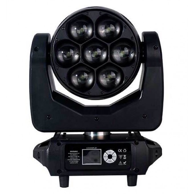 SHOWLIGHT MH-LED 7x40 Zoom вращающаяся голова WASH, 280Вт SHL-0030
